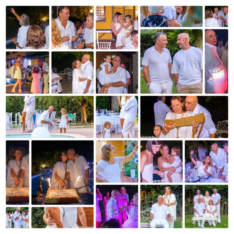 Battesimo di Victor Gianni e Tiziana, 50 anni di matrimonio
